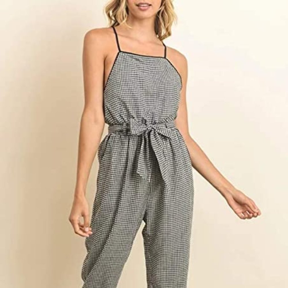 Dress Forum Gingham Print Jumper